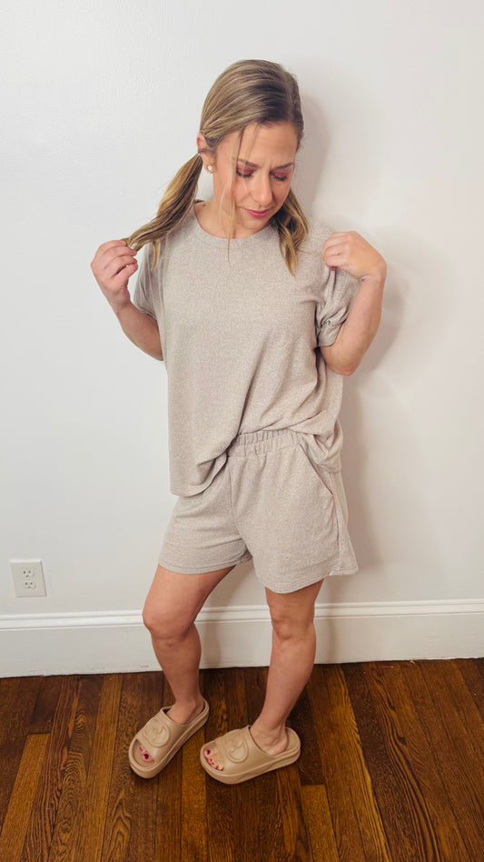 Ash Mocha Luxe Lounge Set